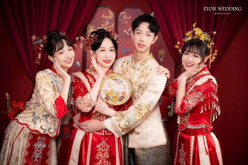 全家福,全家福照,拍全家福,親子寫真,母女寫真